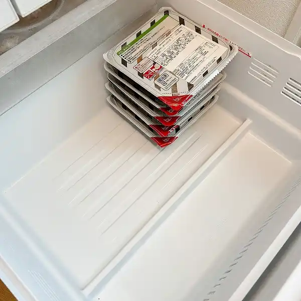 ジョイントの冷凍庫保管